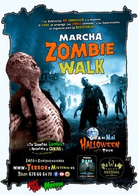 Marcha ZOMBIE Walking Dead - Halloween Tour